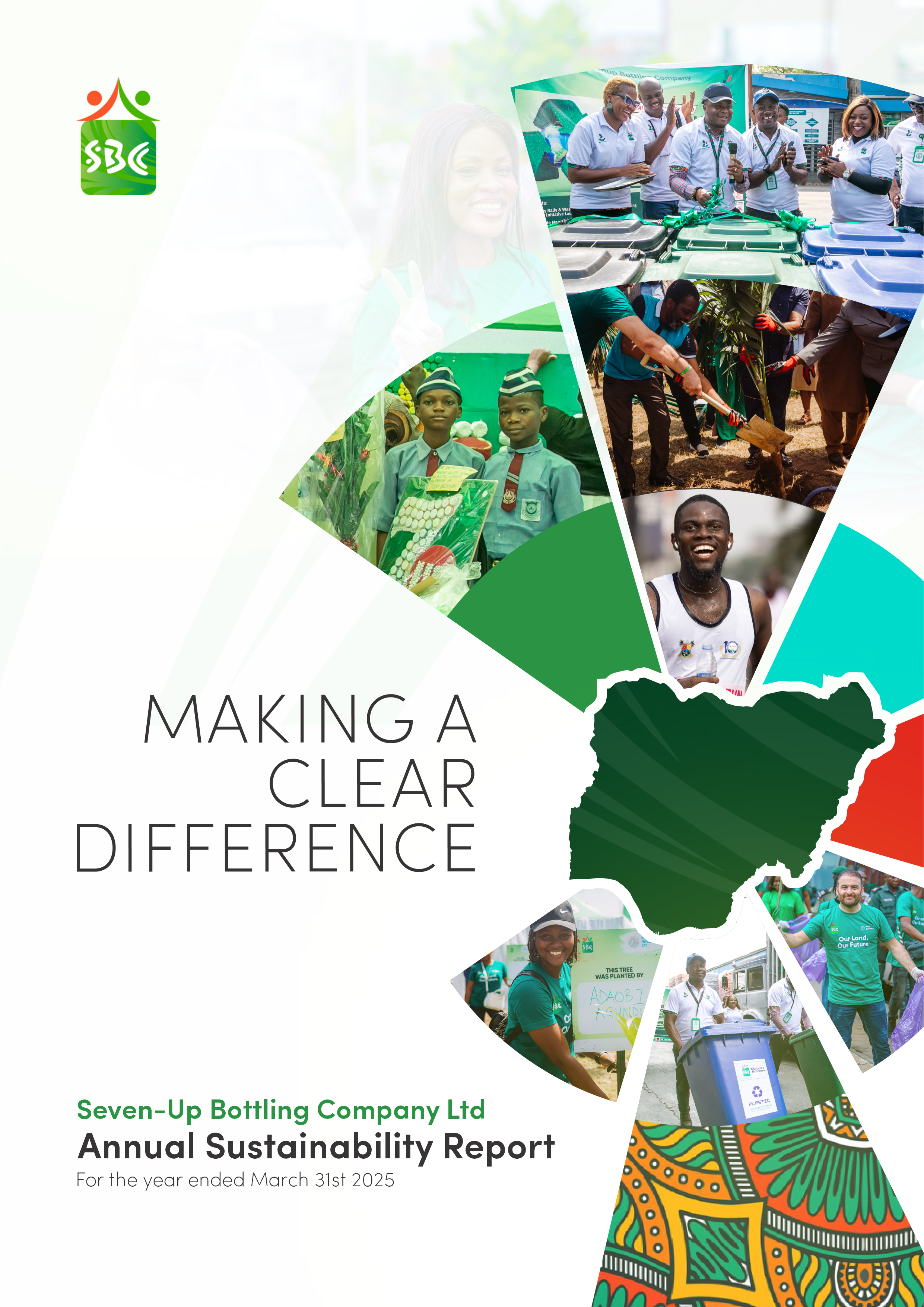 SBC Sustainability Report cover